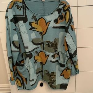 Cotton top from Italy